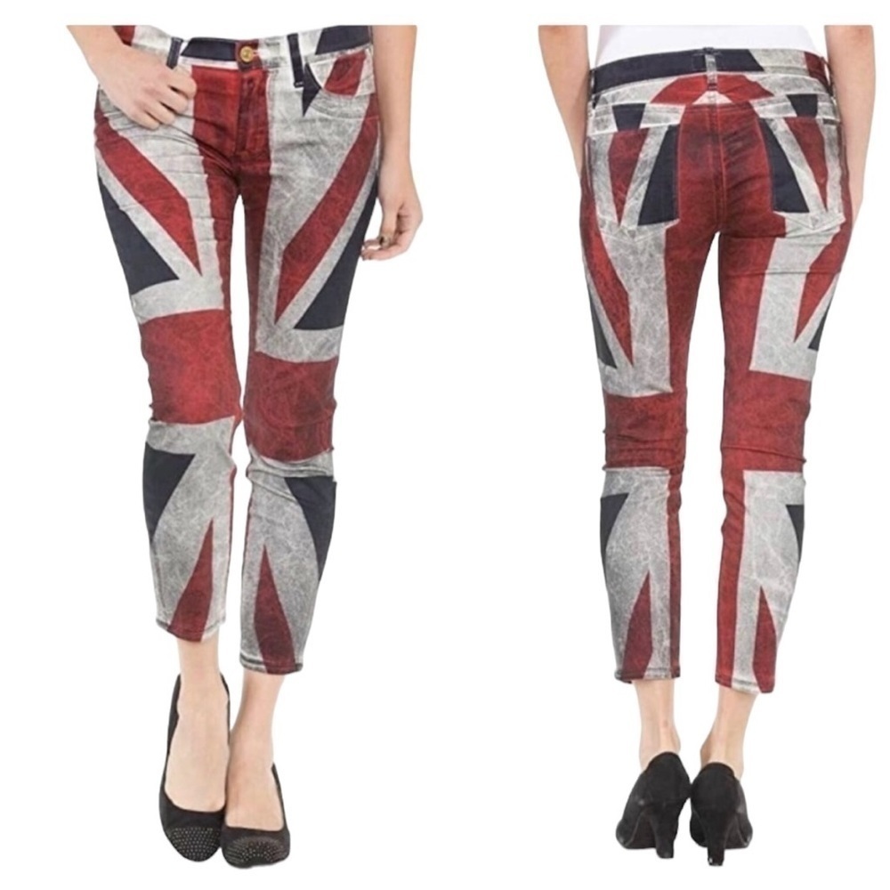 Hudson Krista Crop Super Skinny Jeans Union
Jack Anarchy Red Dark Sz 27